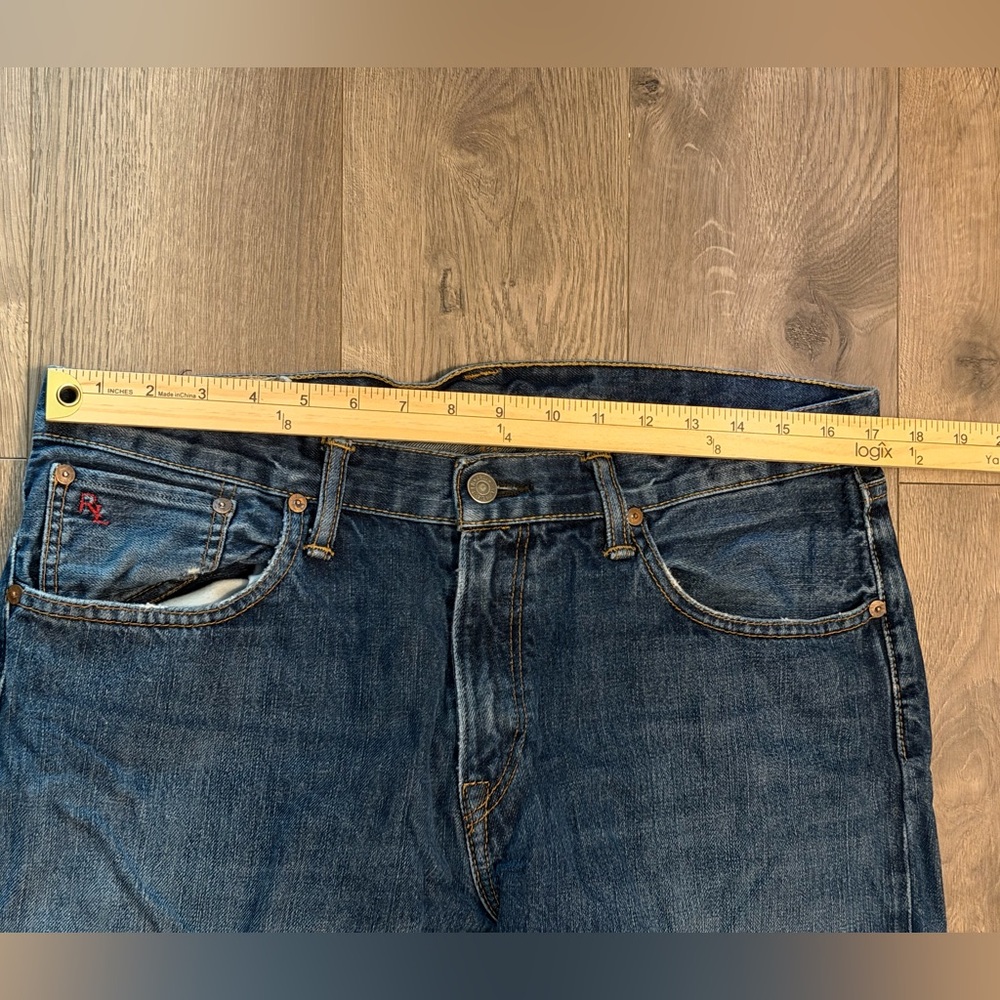 Polo Ralph Lauren Authentic Denim Jeans 34x30 - Picture 3 of 8